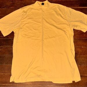 Vintage XL Lands’ End Single Stitch Yellow Shirt